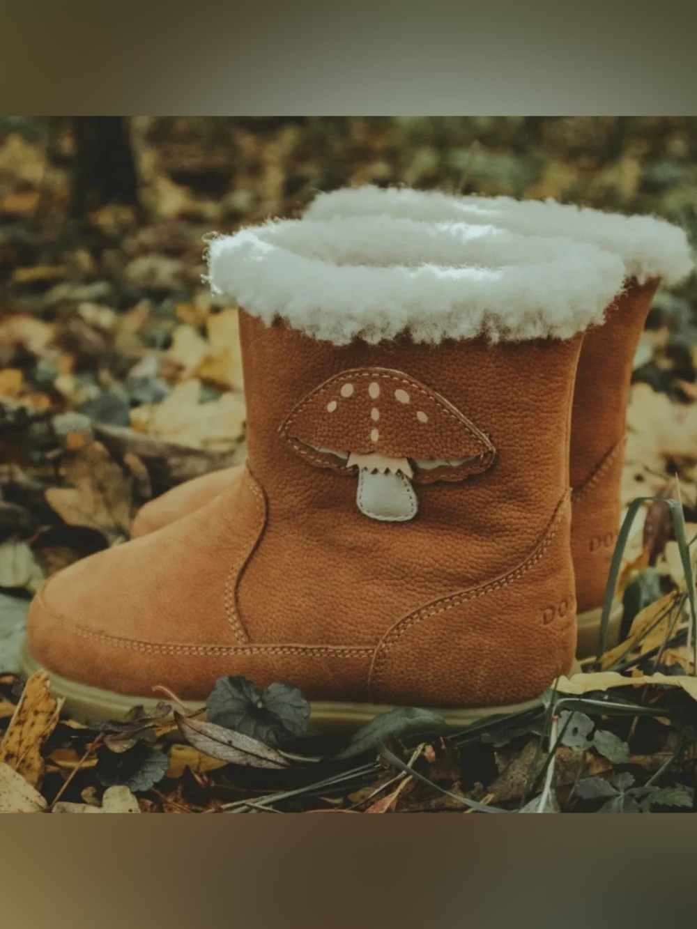 New In Box Toddler Donsje DUSK LINING Mushroom $179 Size 30 Euro, Size 12
